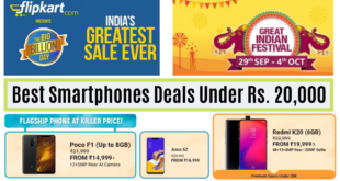 Best Smartphones Deals Under Rs. 20,000