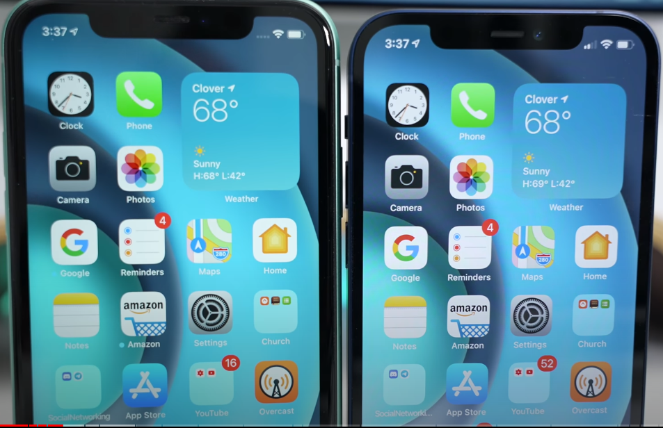 iPhone 11 VS iPhone 12: Display