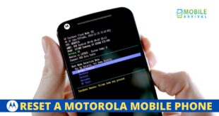 Reset a Motorola Mobile Phone