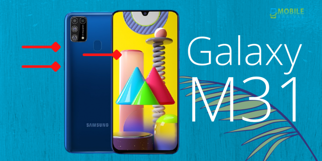 Screenshot On Samsung Galaxy M31