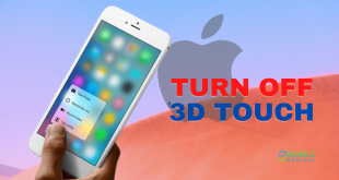 Turn Off Your iPhone's 3d Touch